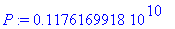 P := 1176169918.