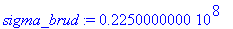 sigma_brud := 22500000.00