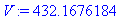 V := 432.1676184